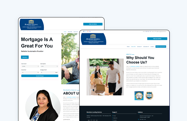 Mortgages by Shobana Website